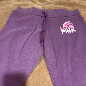 Vintage pink comfy sweatpants